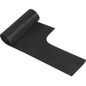 利得 背心垃圾袋黑色50*60cm90只单面1.2丝大号加厚可降解垃圾袋 商品图2