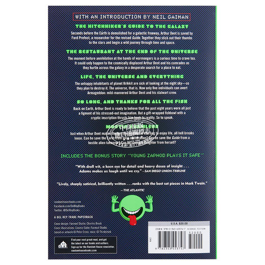 【中商原版】[英文原版]The Ultimate Hitchhiker's Guide to the Galaxy 商品图1