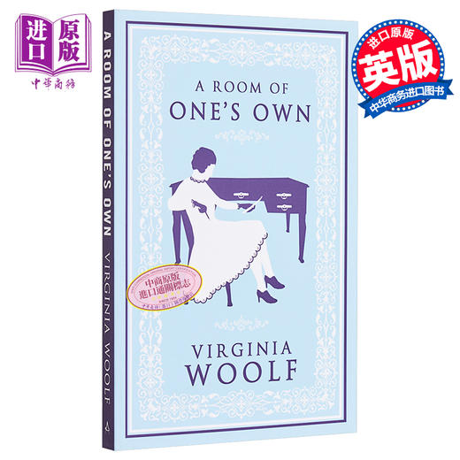 【中商原版】一间自己的房间 英文原版 Alma Classics:A Room of One's Own Virginia Woolf 商品图0