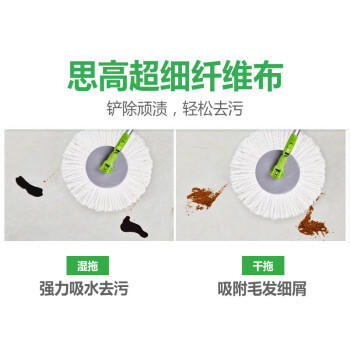 3M思高 旋转拖把 原装拖把头替换装(盒装袋装随机发) 商品图4