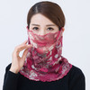 NL-多功能围脖真丝围脖女面罩桑蚕丝脖套假领子夏季遮阳骑行口罩围巾丝巾小领巾 商品缩略图3