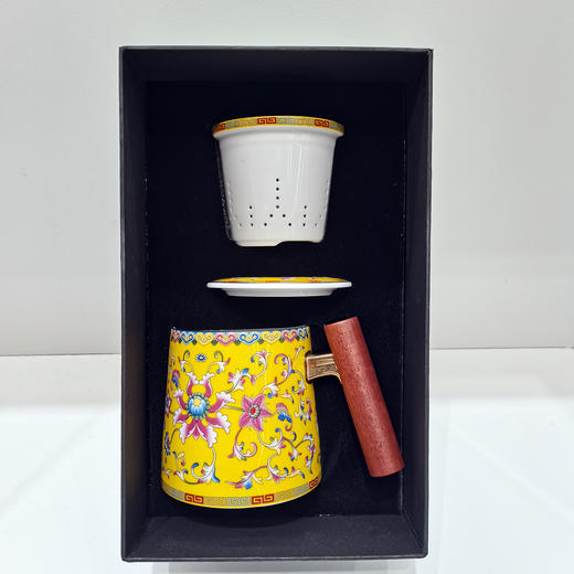 珐琅马克杯°黄/粉 商品图3