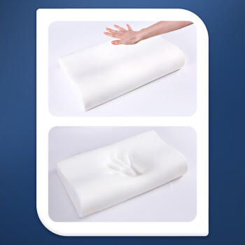 富安娜枕头枕芯记忆枕单人学生抗菌舒压慢回弹颈椎枕头50*30cm一个装 商品图1