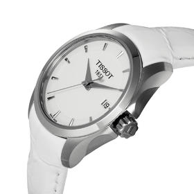 HCT0352101601100  天梭TISSOT  天梭库图 系列皮带女士石英表HCT035.210.16.011.00