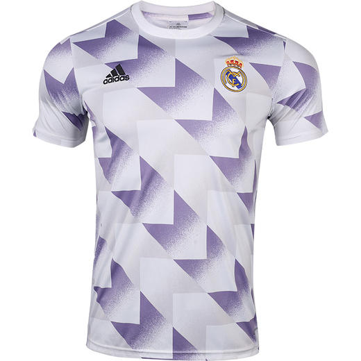 ADIDAS/阿迪达斯 REAL 22 PRESHI 皇马赛前热身足球短袖球衣HA2578 商品图5
