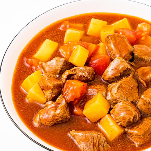 厦门老字号古龙 番茄牛肉(袋装) 240g/袋*3袋 加热即食！美味只需60秒！就能吃到酸甜开胃番茄牛肉！ 商品图1