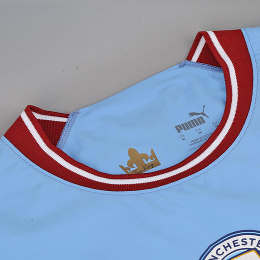 PUMA/彪马 MCFC Home Authentic Jersey22-23赛季曼城主场球员版比赛球衣76570901 商品图1