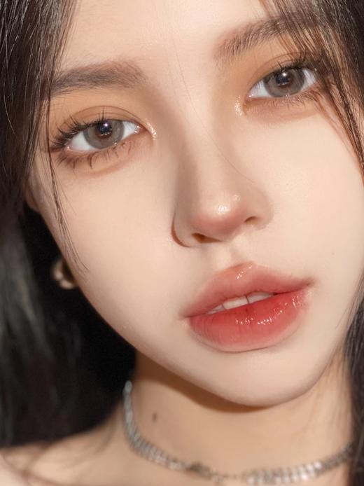 （月抛）Kikicon 迷雾白茶 14.5mm 着色14.2mm 商品图3