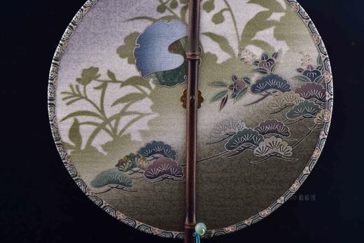 【月色】花卉正绢团扇2-ZX2207056（不含扇架） 商品图5
