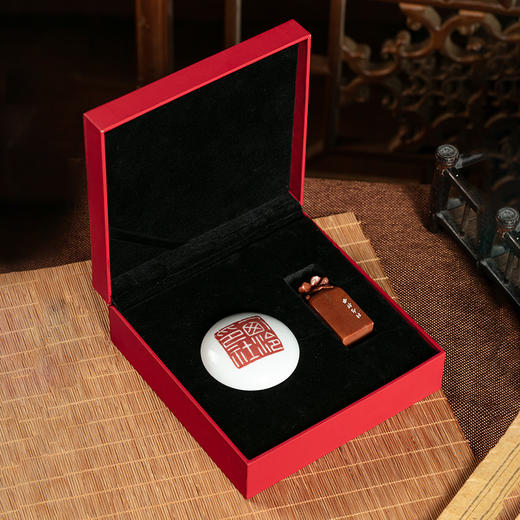 西泠印社孤山印石花神印章含手工篆刻费 商品图0