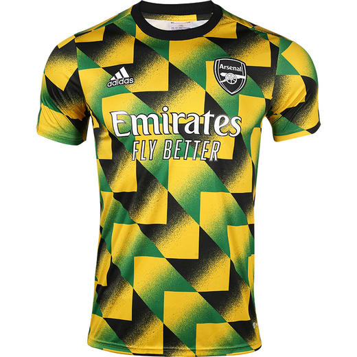 ADIDAS/阿迪达斯 AFC 22 PRESHI 阿森纳赛前热身足球短袖球衣HA5280 商品图5