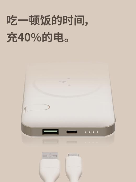 素乐质造 SOLOVE无线磁吸充电宝 W12/1000mah 商品图2