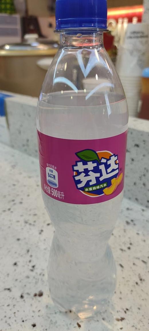 500ml芬达水蜜桃味汽水 商品图0