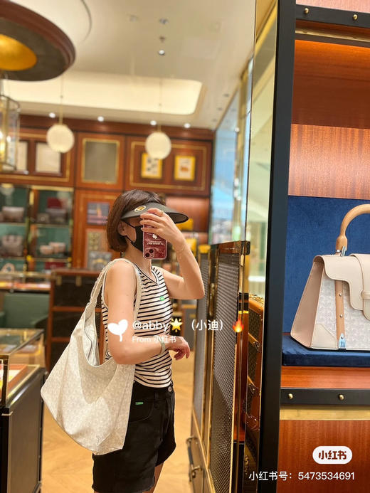 goyard hobo拉链托特-白色 商品图1