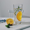 「日式锤目纹玻璃杯」玻璃杯子ins风透明锤纹冷水壶套装居家日用餐饮用具果汁奶茶杯子加厚 商品缩略图3