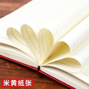 递乐 A5磁搭扣商务笔记本定制/加厚日记本/皮面记事本/复古办公会议本120张 4327黑色 商品图1