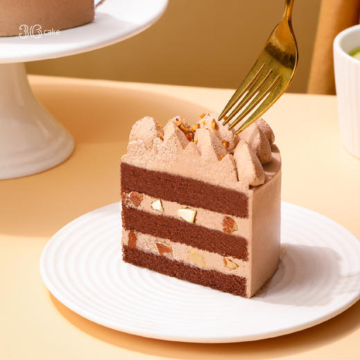 迷你可可榛巧蛋糕，可选4英寸 商品图2