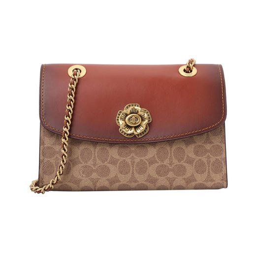COACH 蔻驰奢侈品 女士PARKER山茶花单肩包链条包30585 商品图0