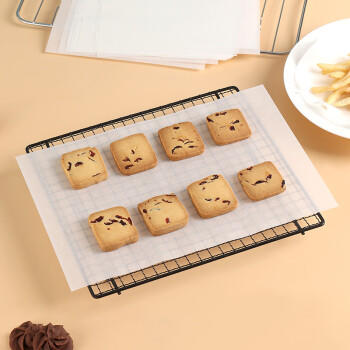 拜杰硅油纸烘焙吸油纸30*20cm烧烤空气炸锅烤肉烤盘露营专用垫纸100张 商品图3