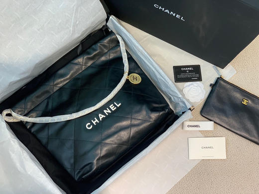 升级品质22bag 〰️ 黑色白字 商品图9