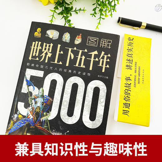 图解世界上下五千年小学初中学生历史类书籍世界通史古代史5000年 商品图2