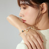ZEGL贝壳笑脸手链女ins小众设计高级感猫眼石粉晶手串闺蜜手饰品 商品缩略图5