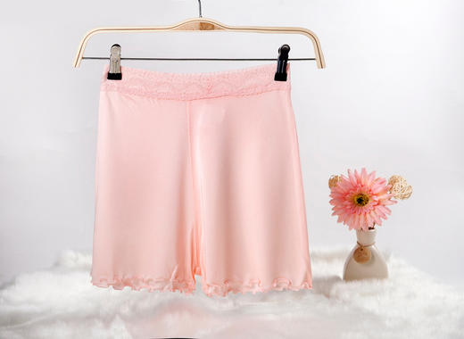 TG-TG01S035桑蚕丝真丝打底裤衬裤裙裤防走光三分打底裤真丝裤睡裤 商品图5