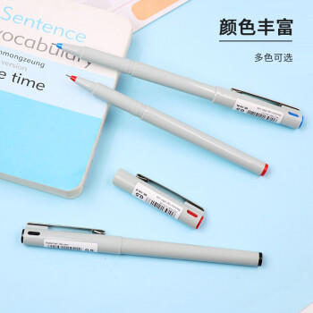 斑马牌（ZEBRA）中性笔 0.5mm 会议签字笔 学生标记笔水性笔 BE-100 黑色 5支装 商品图3