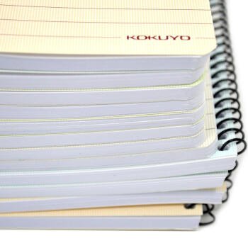 国誉（KOKUYO）螺旋A6笔记本子Gambol渡边学生记事本软抄本 7mm横线18行 50张/本 12本颜色随机 WCN-SA6506Y 商品图2