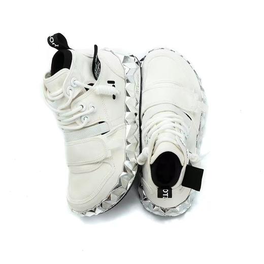 天空之城-OTZ冰山电镀果冻底帆布鞋高帮男女款 商品图0