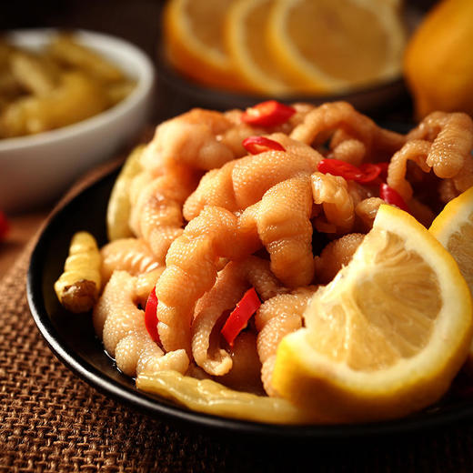 【买二送一！酸辣柠檬无骨凤爪】各大主播推荐，酸甜微辣鸡爪，脆爽可口，原汁原味！你确定不来吃吗？-健康 商品图5