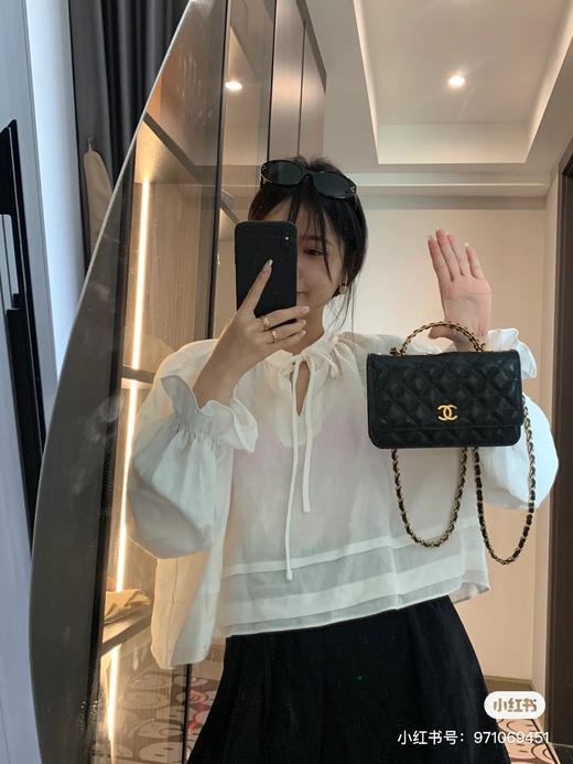 22s 手柄字母woc-黑色牛皮 商品图0