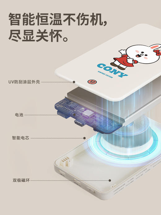 素乐质造 SOLOV无线E磁吸充电宝LINE W9 商品图4