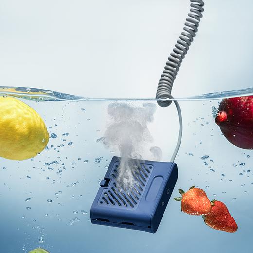 摩飞食材果蔬清洗机洗菜机水果蔬菜去农残消抑毒菌烘干双仓净化器 商品图2