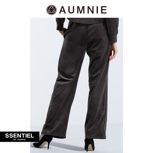 丝绒阔腿长裤 / VELOUR WIDE LEG PANTS 商品图2