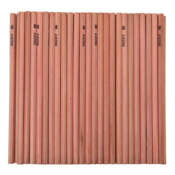 天章（TANGO）HB铅笔50支/筒学生儿童素描绘图原木色六角笔杆书写字原木笔杆绘画练字必备 商品图3