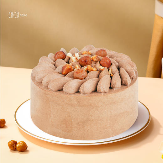 迷你可可榛巧蛋糕，可选4英寸 商品图1