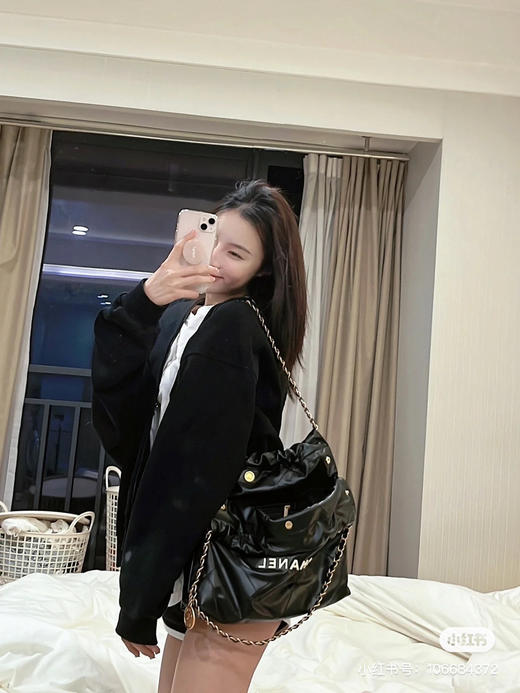 升级品质22bag 〰️ 黑色白字 商品图6