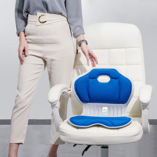 爱莱斯-K33护腰花瓣坐垫 护腰辅助的娇姿坐垫 久坐舒缓腰椎疲劳 预防驼背 商品图3