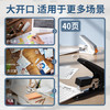得力（deli）(deli)40页省力订书机/订书器 防卡钉功能 弹出式钉道 办公用品 黑色0478（不含钉） 商品缩略图4