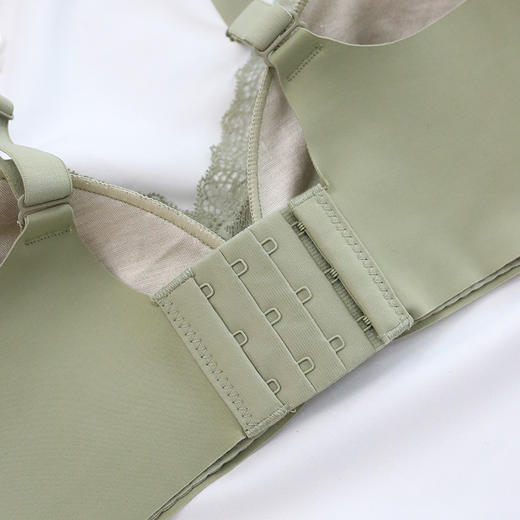 TG-TG02S158薄款真丝无钢圈文胸 蕾丝性感微蚕丝内衣调整型侧收透气 商品图3