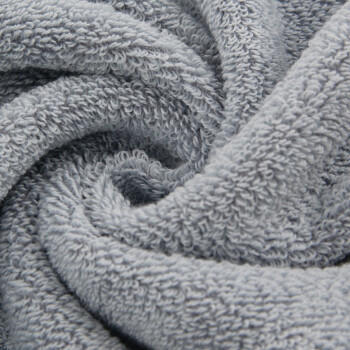 金号毛巾纯棉高档运动浴巾 加厚加大男士洗澡巾 灰色 150*73cm 480g 商品图1