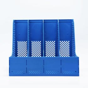 天章 （TANGO）文件架四联文件框文件夹资料架文件筐档案架四联桌面办公文具办公用品牢固耐用不易变形