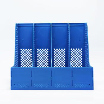 天章 （TANGO）文件架四联文件框文件夹资料架文件筐档案架四联桌面办公文具办公用品牢固耐用不易变形 商品图0