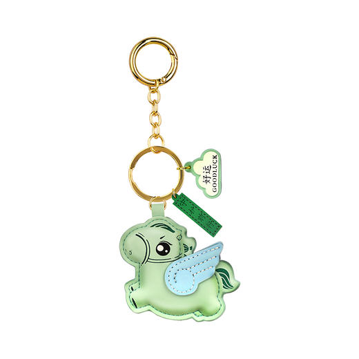 好运绿马《守护宝》银标绿马挂饰 请出示行程卡！ 商品图3