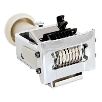 得力(deli)7位办公财务自动号码机/打码机 盖印清晰 财务用品 7507 商品图5