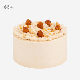 迷你焦糖榛子蛋糕，可选4英寸