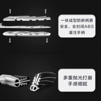 十八子作刀具 不锈钢厨房家用菜刀切肉雀之屏切片刀S2601-B 商品图5