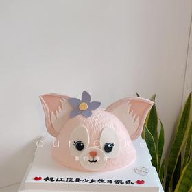 微加高琳娜贝尔立体蛋糕-低糖处理无添加