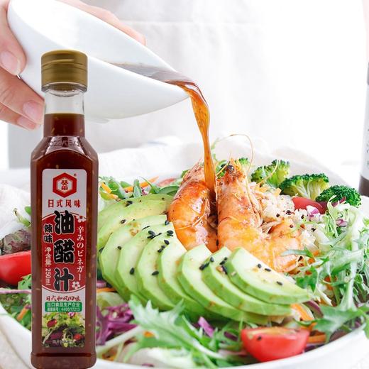 葵田油醋汁0脂肪低脂日式沙拉酱水果蔬菜健身沙拉蘸料250ml 商品图3